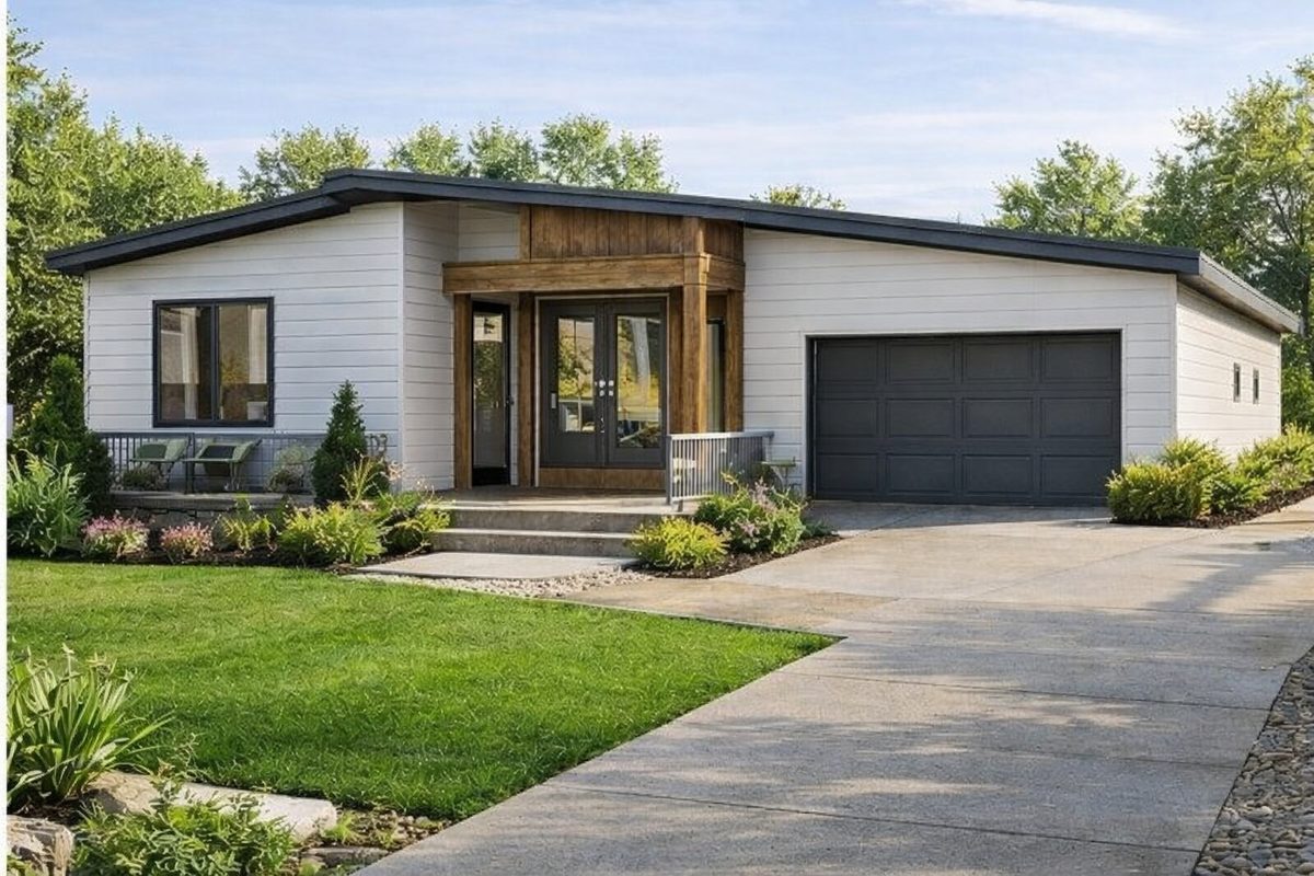 A modern Prime Craftsman home